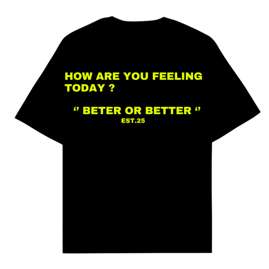 HOW ARE YOU FEELING TODAY ? BETER OR BETTER